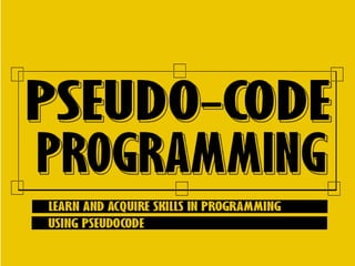 PROGRAM LOGIC AND FORMULATION | PPT