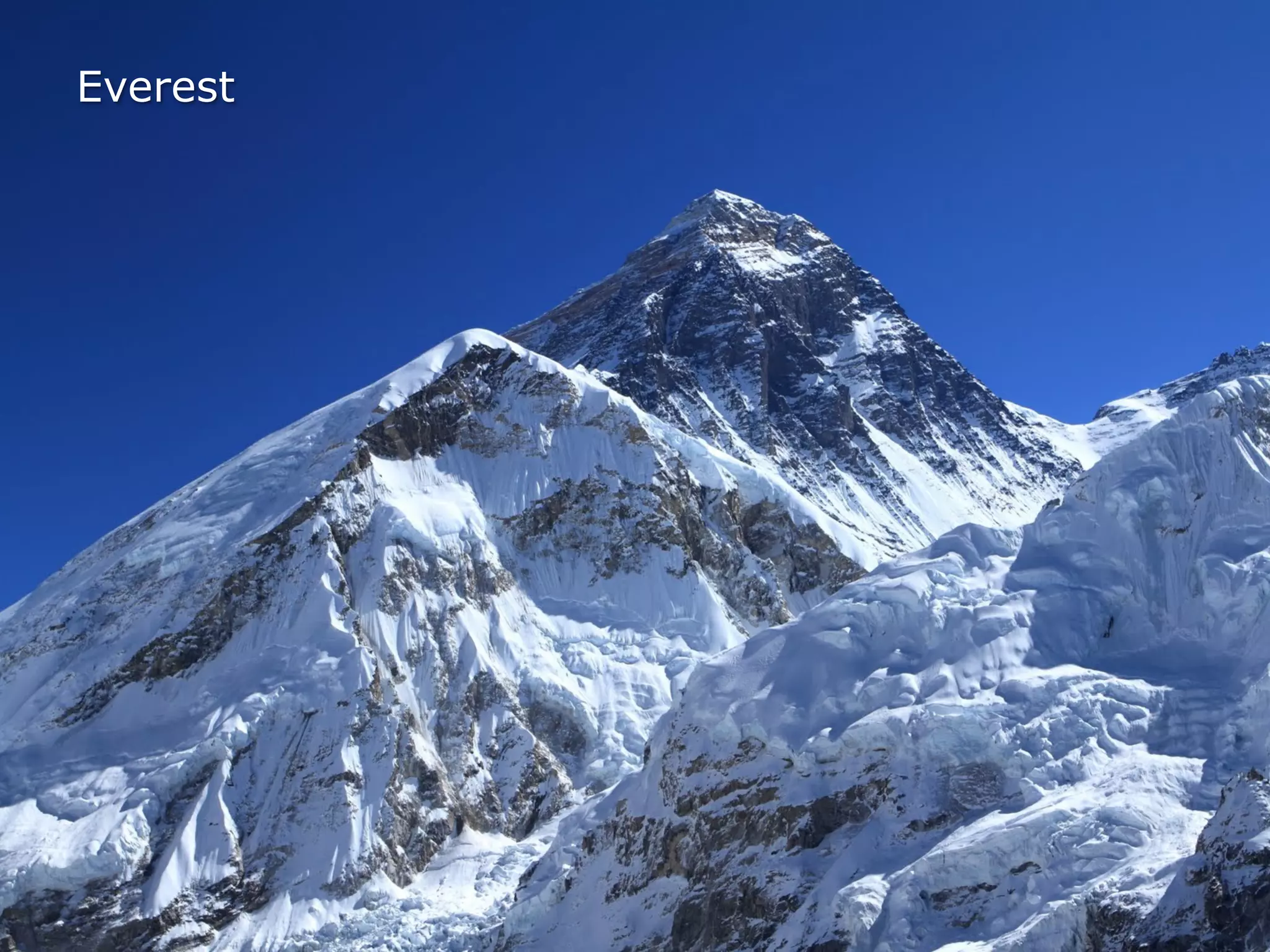 Vergleich
Mount Everest
Everest
 
