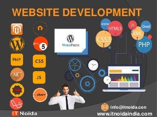 WEBSITE DEVELOPMENT
www.itnoidaindia.com
info@itnoida.con
 