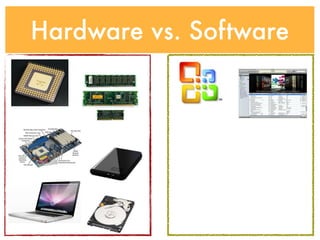 Hardware vs. Software
 