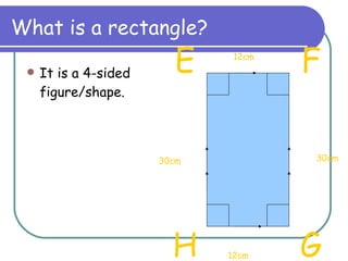 Squares and Rectangles | PPT