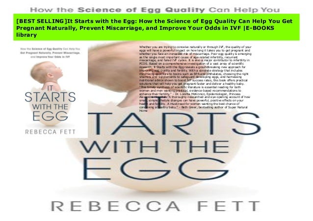 [BEST SELLING]It Starts with the Egg: How the Science of Egg Quality