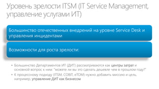 Процесс разработки новых продуктов (РНП)
Общий процесс РНП по Cooper & Associates Consultants

Начальная
оценка

Барьер
1

Идея

Решение о
бизнес-кейсе

Этап 1

Первичное
исследование

Барьер
2

Вторичная
оценка

Этап
2

Детальное
исследование
(создание
бизнес-кейса)

Оценка после
разработки

Этап
3

Барьер
3

Разработка

Барьер
4

Оценка перед
коммерциализацией

Этап
4

Тестирование &
отладка

Барьер
5

Оценка после
внедрения (ROI)

Этап
5

Производство и
начало продаж

Time to Value / ROI
Прозрачный стандартный процесс
Источник: Cooper (2000): Product Leadership - Stage-Gate™ is a trademark of RG
Cooper & Associates Consultants, Inc.
Подробнее: Методы разработки новых продуктов (РНП), Михаил Козлов

Понятные точки принятия решений и
распределение ответственности

 
