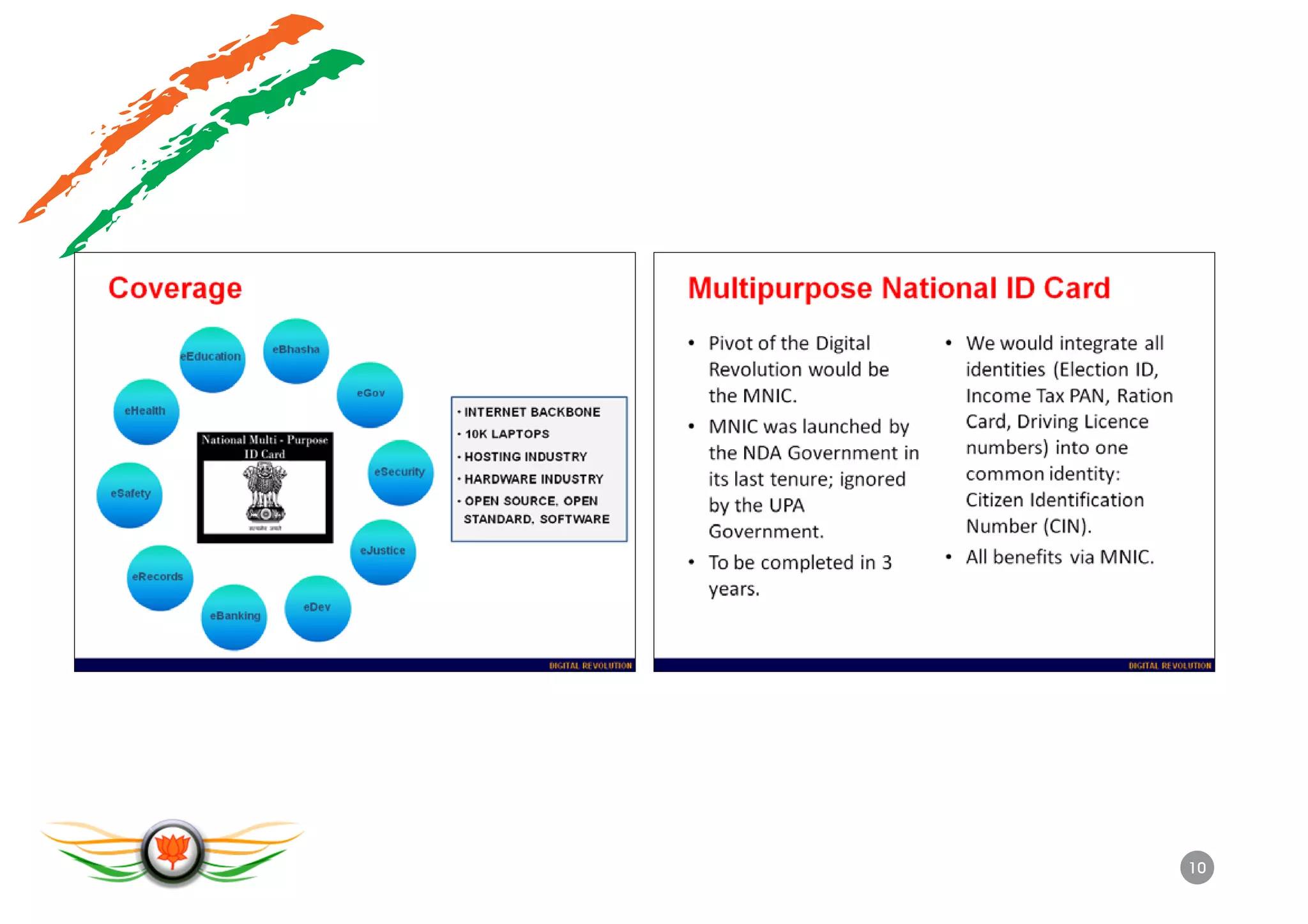 L.K. Advani - BJP's IT Vision - Transforming Bharat