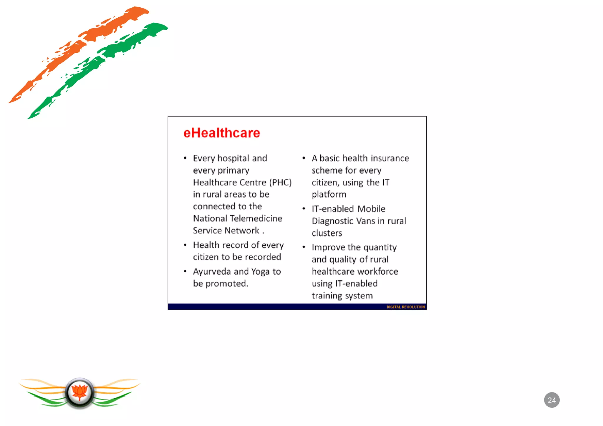 L.K. Advani - BJP's IT Vision - Transforming Bharat