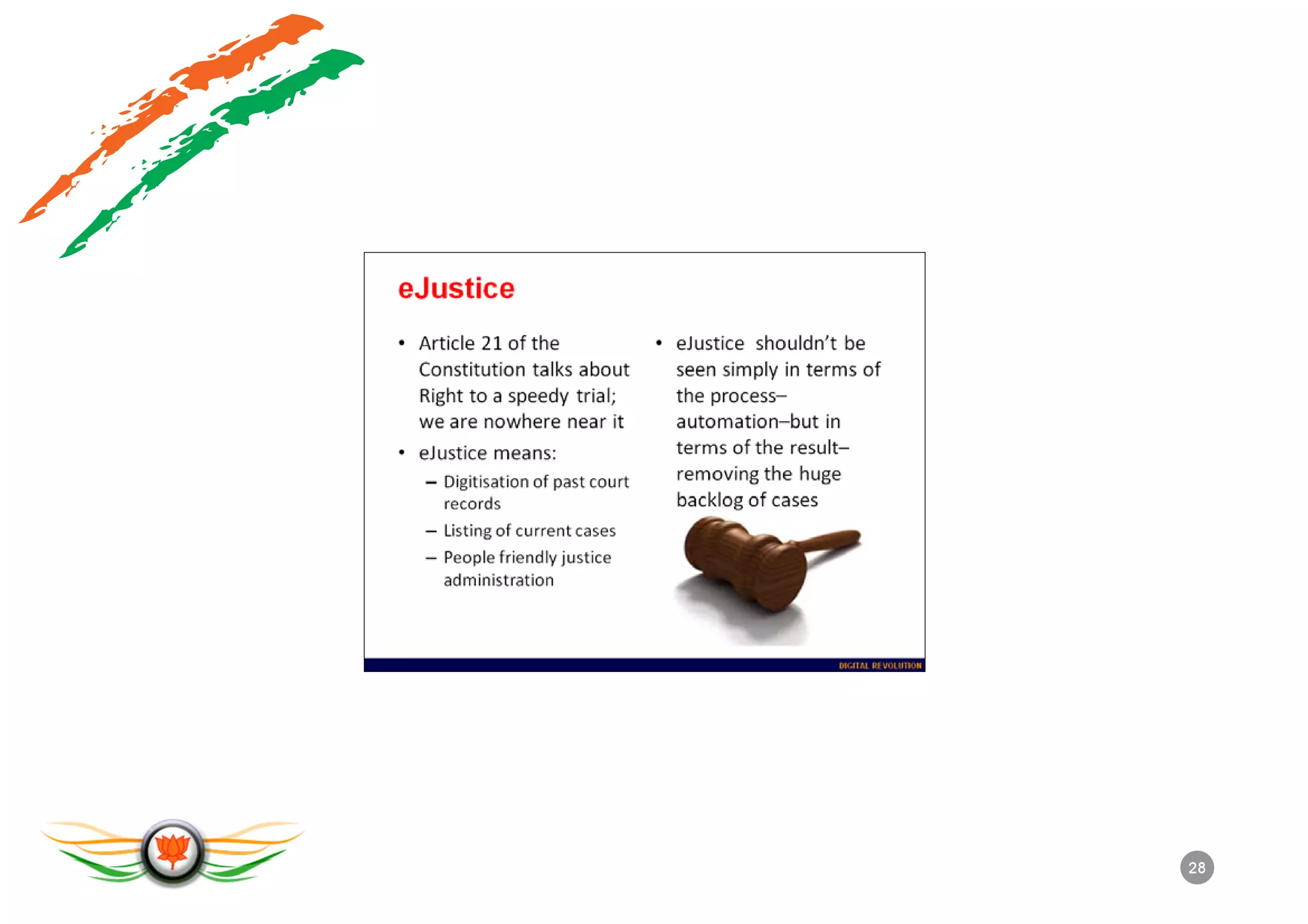 L.K. Advani - BJP's IT Vision - Transforming Bharat