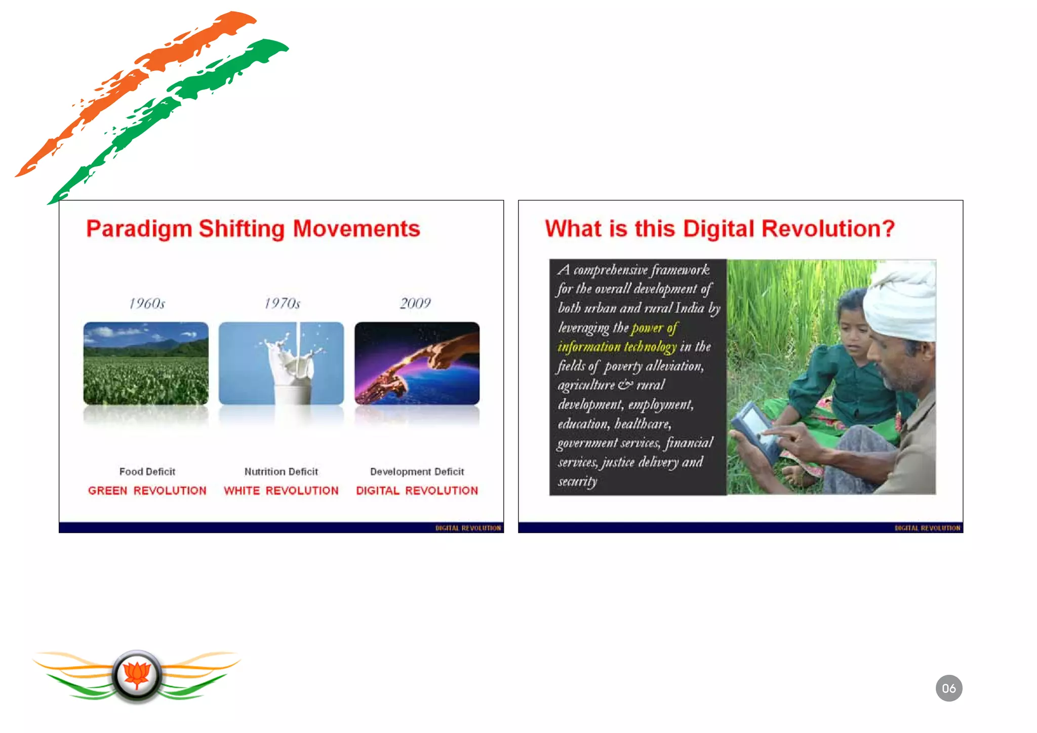 L.K. Advani - BJP's IT Vision - Transforming Bharat