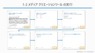 勉強用資料 | インストールは自己責任で
1-2 メディア クリエーションツール の実行
 