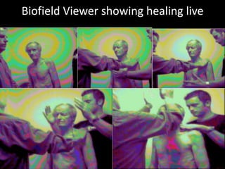 Biofield Viewer showing healing live
 
