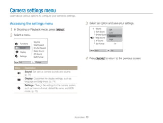 Samsung Camera IT100 User Manual | PDF