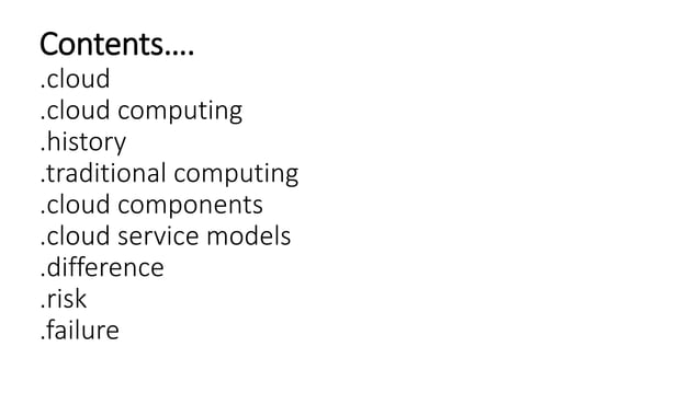 Cloud Computing vs. Traditional Computing | PPTX | Cloud Computing ...