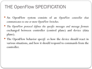 IT1634 – SDN Unit 2 Software Defined Nwtwork | PPTX