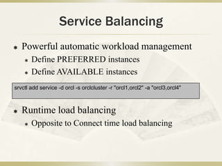 DTCC Rac Load Balancing Failover | PPTX