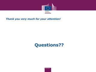 Thank you very much for your attention!




                    Questions??
 