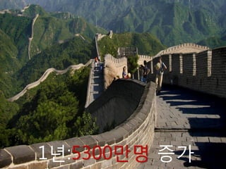 4
1년:5300만명 증가
 