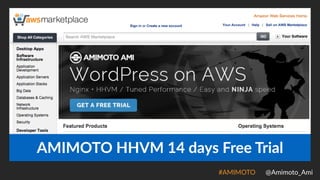#AMIMOTO((((((@Amimoto_Ami
AMIMOTO,HHVM,14,days,Free,Trial
 