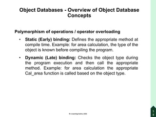 Data Management Evolution of the data management systems | PDF