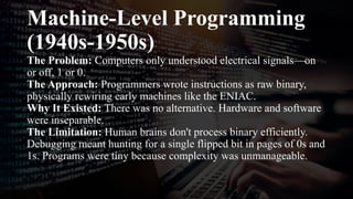 Comprehensive Guide to Programming Paradigms and Their Evolution | PPTX