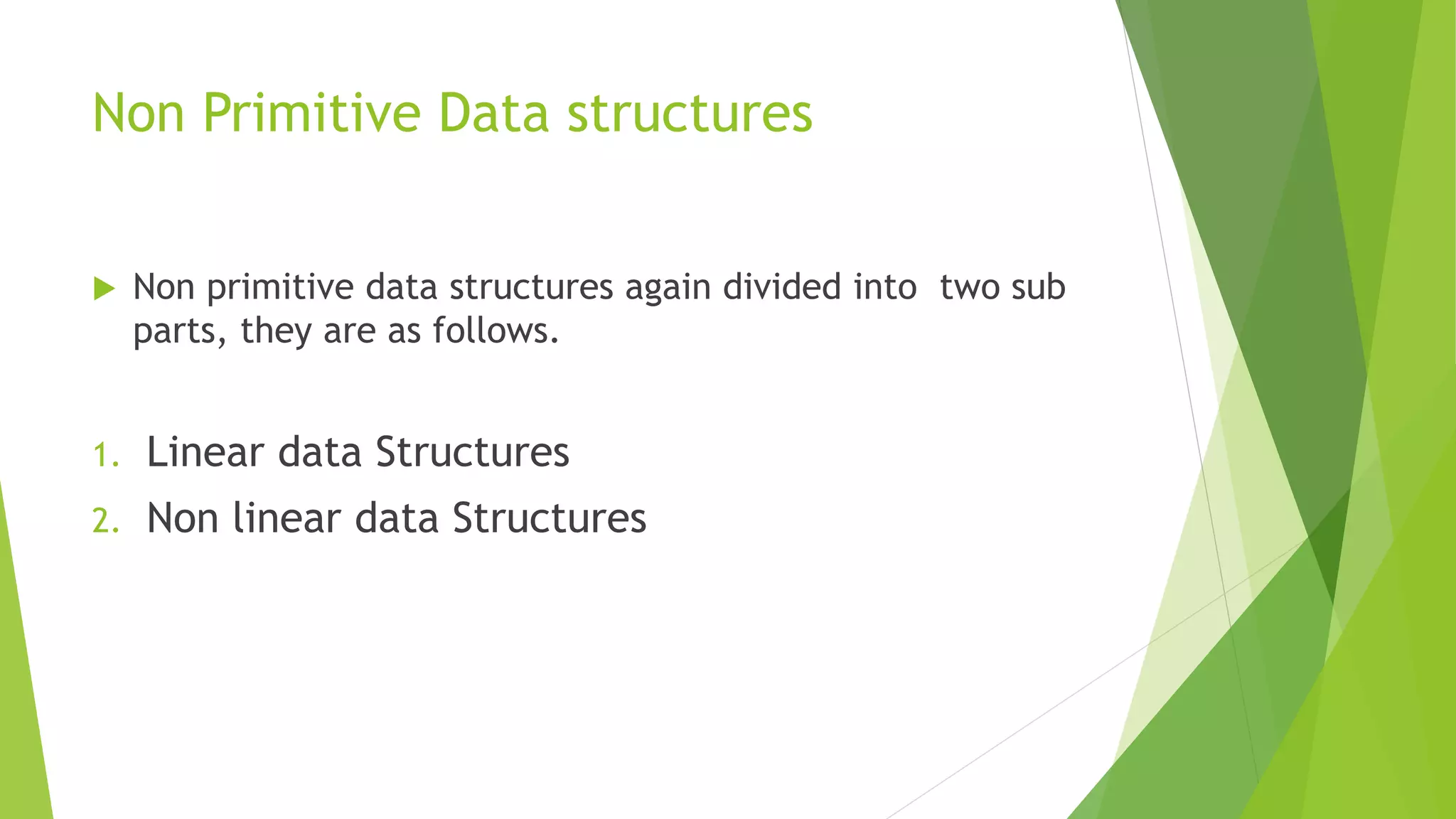 Types OF Data Structures | PPT