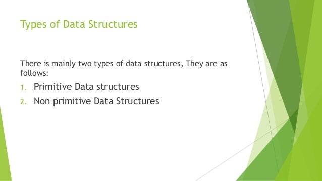 Types OF Data Structures