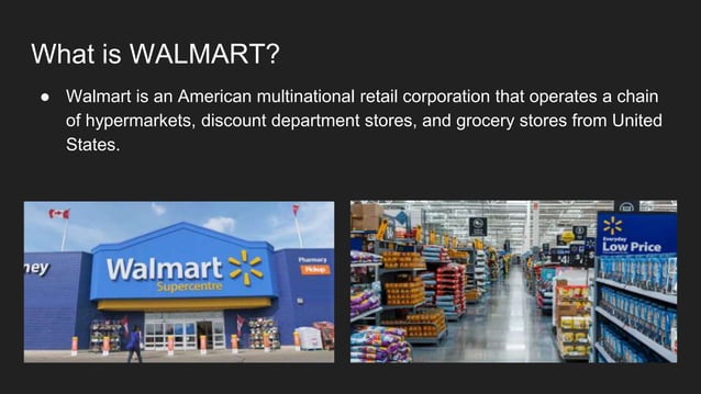 Big Data Case Study on Walmart