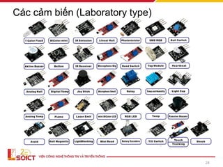 Các cảm biến (Laboratory type)
24
 