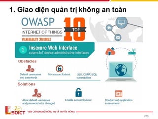 1. Giao diện quản trị không an toàn
275
 