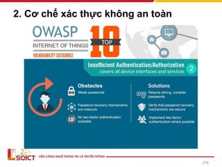 2. Cơ chế xác thực không an toàn
276
 
