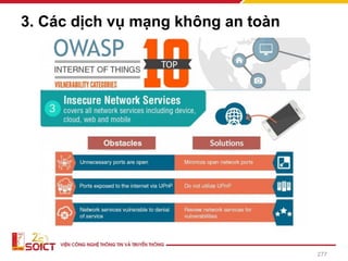 3. Các dịch vụ mạng không an toàn
277
 