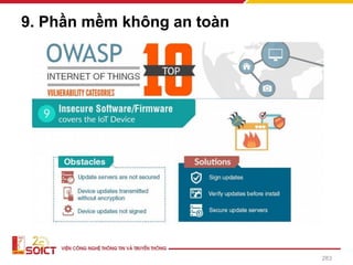 9. Phần mềm không an toàn
283
 
