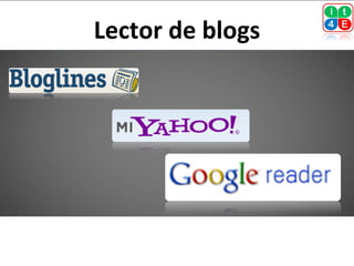 Lector de blogs
 