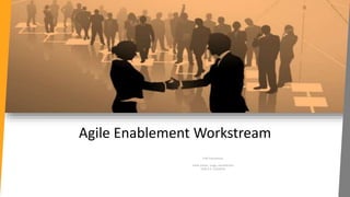 Mission 
• Chartered at Spring 2014 meeting (Amsterdam) 
• Scope 
– Develop patterns, scenarios and perspectives demonstrating utility of 
IT4IT Reference Architecture for Lean and Agile delivery, including 
DevOps 
– Identify specific changes to the IT4IT Reference Architecture as 
needed to better support Agile delivery 
– Contribute to positioning IT4IT specifically with reference to SAFe, also 
Kanban, Scrum, and other Agile methods. 
 
