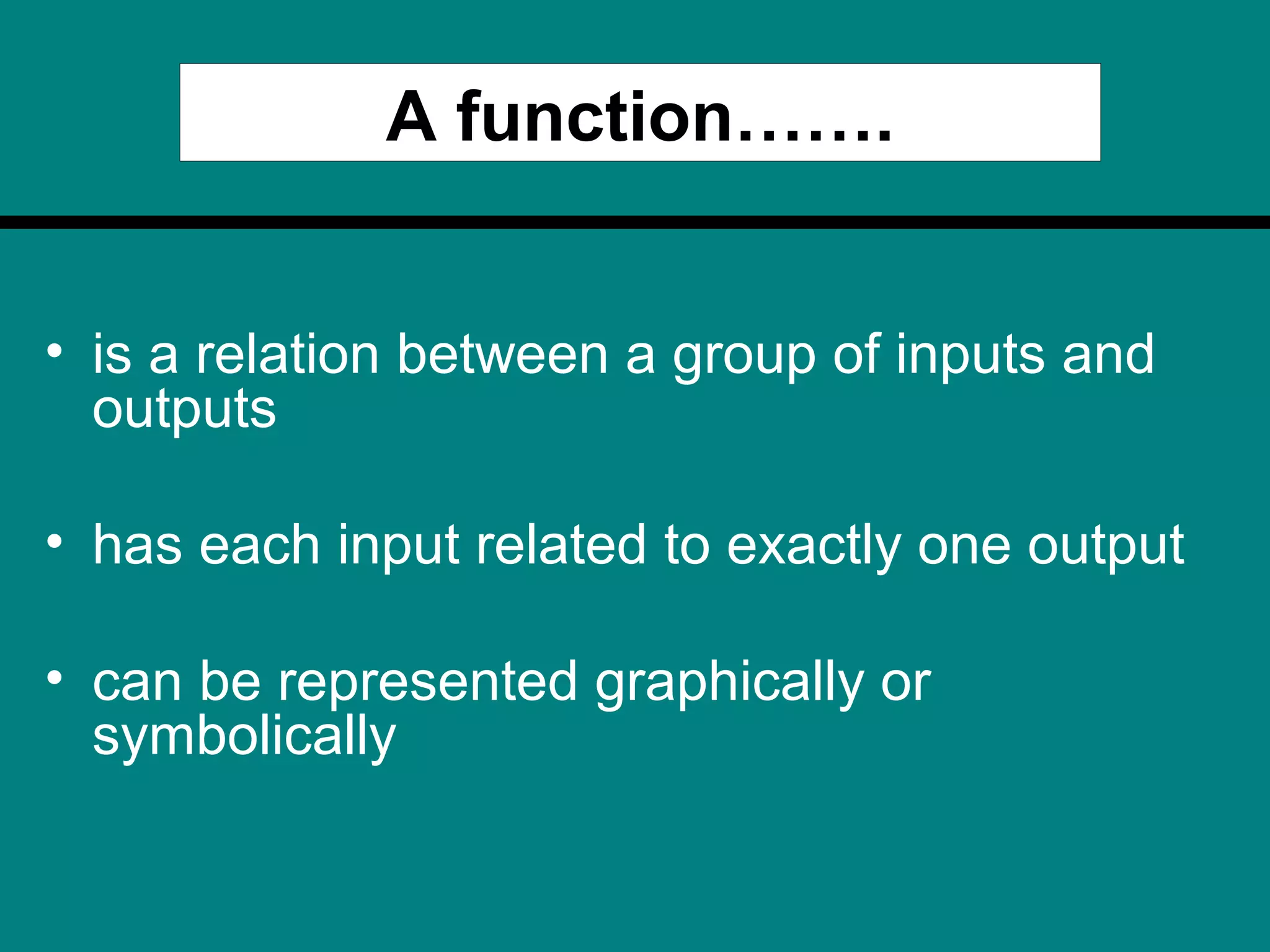 What is a function? | PPT