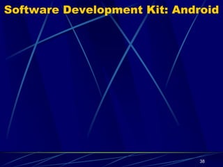 Credit card based M-payment
The Credit card number is linked to mobile number of customer.
When the customer makes an M-payment transaction with
vendor, the credit card is charged and the value is credited to the
vendor’s account.
38
 