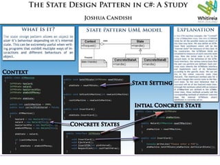 The State Design Pattern | PPTX