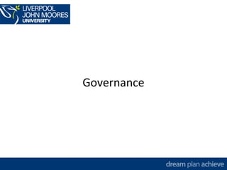 Governance 
 