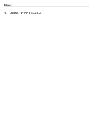 Bijlagen
LEZIONE 4 ­ STORIA  DOMANI 2.pdf
 