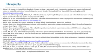 The quest for policy and public expenditure opportunities to support implementation of livestock and aquaculture interventions