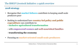 The quest for policy and public expenditure opportunities to support implementation of livestock and aquaculture interventions