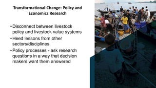Informing tomorrow's livestock science: Opportunities to transform food systems in tropical developing regions