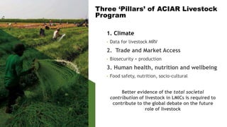 Informing tomorrow's livestock science: Opportunities to transform food systems in tropical developing regions