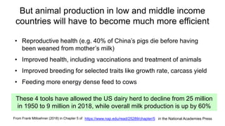 Let them eat meat? A solution or or a problem for a sustainable healthy future?