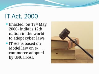 Comprehensive Overview of India's Information Technology Act 2000 and ...