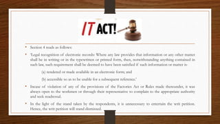 Information Technology Act 2000 | PPTX