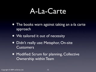 Itag Jan09 Agile Coclarity