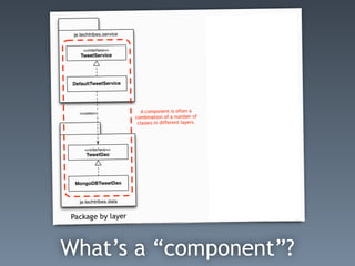 What’s a “component”?
 