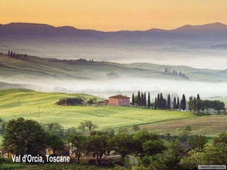 Val d'Orcia, Toscane 