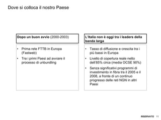 ITALIA Broadband Report 2009