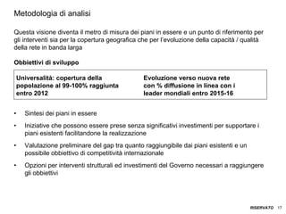 ITALIA Broadband Report 2009