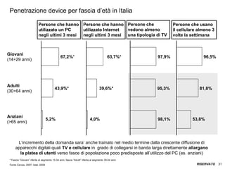 ITALIA Broadband Report 2009